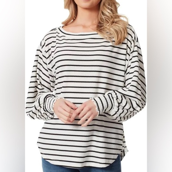 Jessica Simpson - Veera Womens Solid Crewneck Blouse Size L - Picture 1 of 3